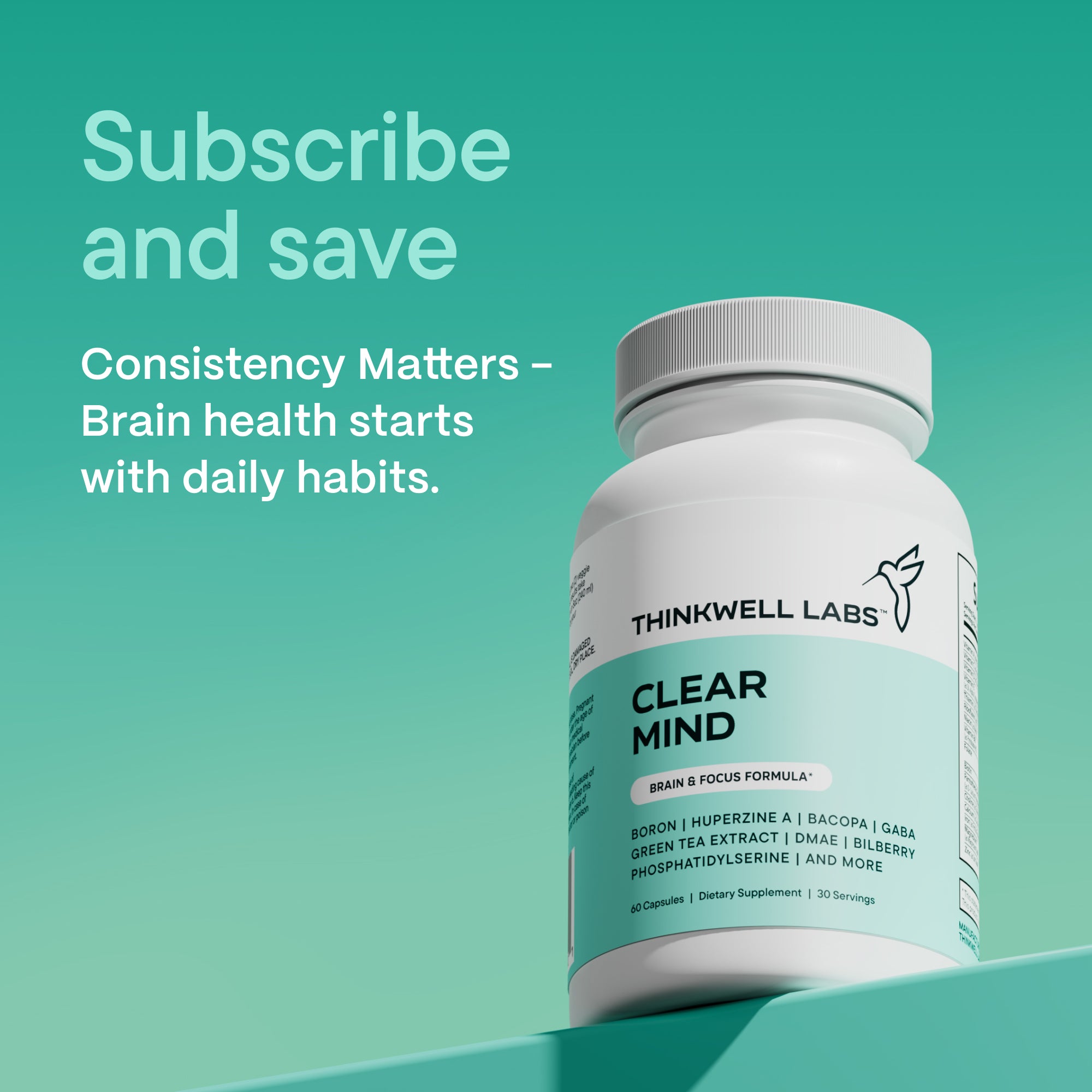 Clear Mind - Brain & Focus Formula